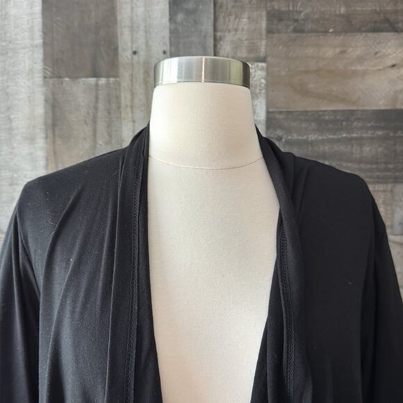 Santa Claus snowflake cascading cardigan small Christmas holiday party winter - Picture 2 of 11